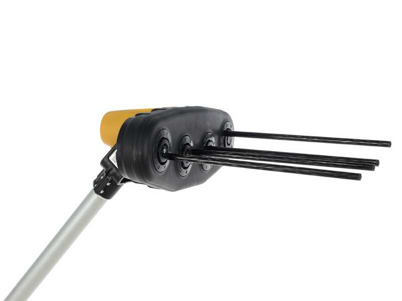 Batteriebetriebener Olivenr&uuml;ttler Volpi Giulivo 4YOU 706 - 240cm - Olivensch&uuml;ttler mit festem Schaft