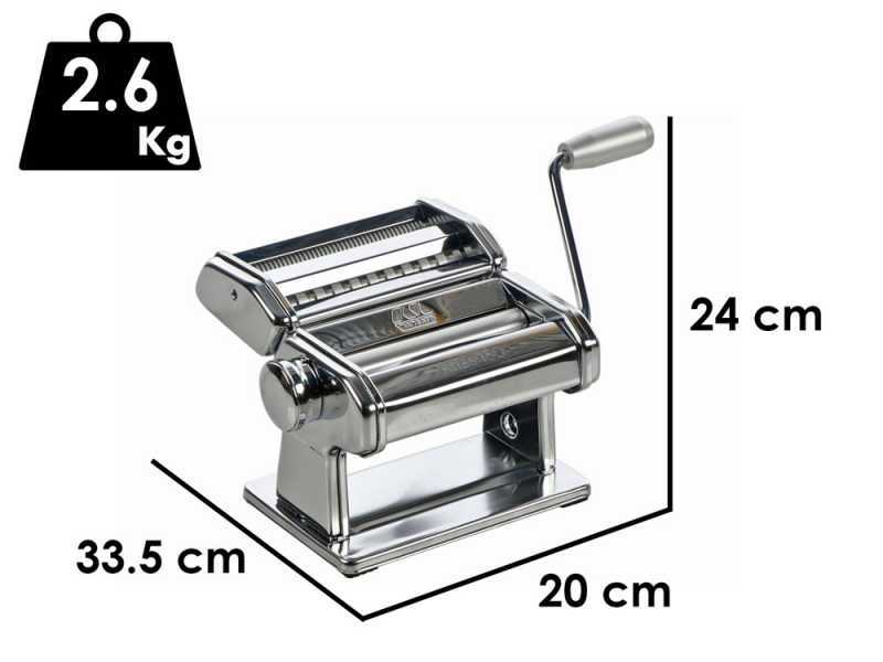 Marcato Atlas 150 Design - Manuelle Nudelmaschine f&uuml;r hausgemachte Pasta