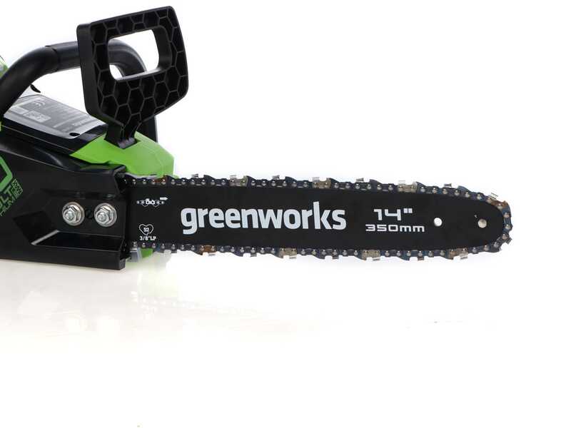 Greenworks GD40CS15K4 - Akku-Astkettens&auml;ge - Schwert 35 cm - 40V 4Ah