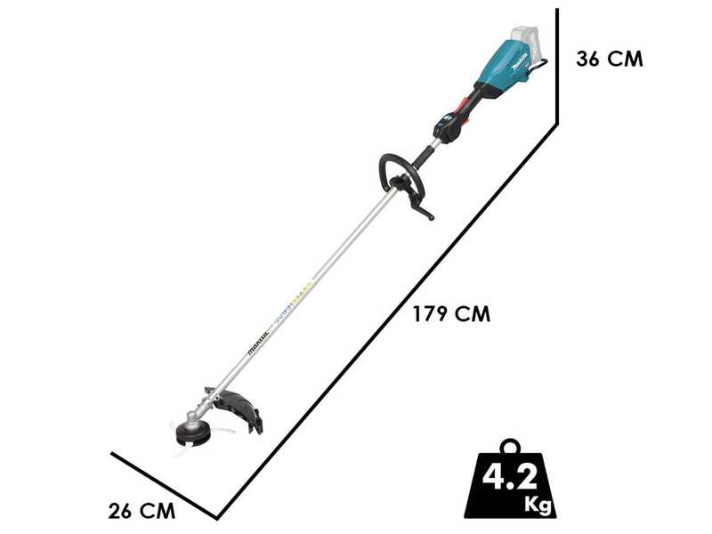 Makita UR017GZ - Akku-Motorsense - 40V - SOLO - OHNE AKKU UND LADEGR&Auml;T
