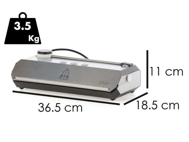 TreSpade Takaje Deluxe - Vakuumierger&auml;t - Schwei&szlig;leiste 33 cm 