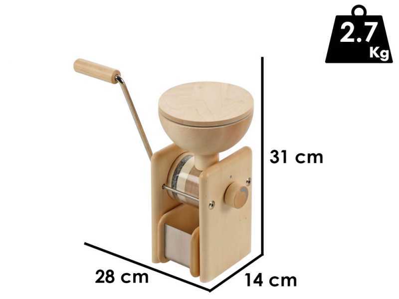 KoMo HANDM&Uuml;HLE - Manuelle Getreidem&uuml;hle aus Ahorn massiv