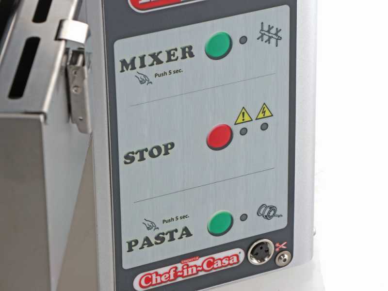 Imperia Chef In Casa - Professionelle 2-in-1 Nudelmaschine - zum Kneten und Extrudieren