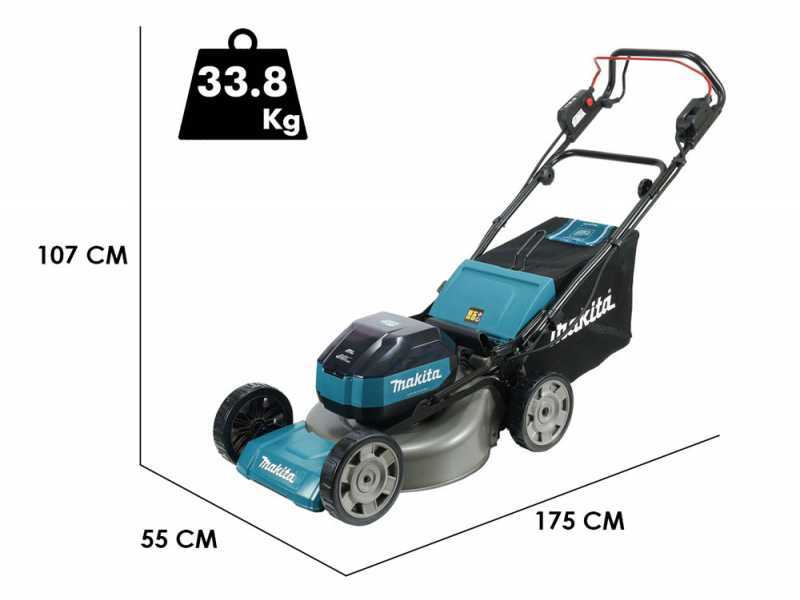 Makita LM003JB101 - Akku-Rasenm&auml;her - Schnittbreite 48 cm - Fangkorb 62 L - 64V 10Ah