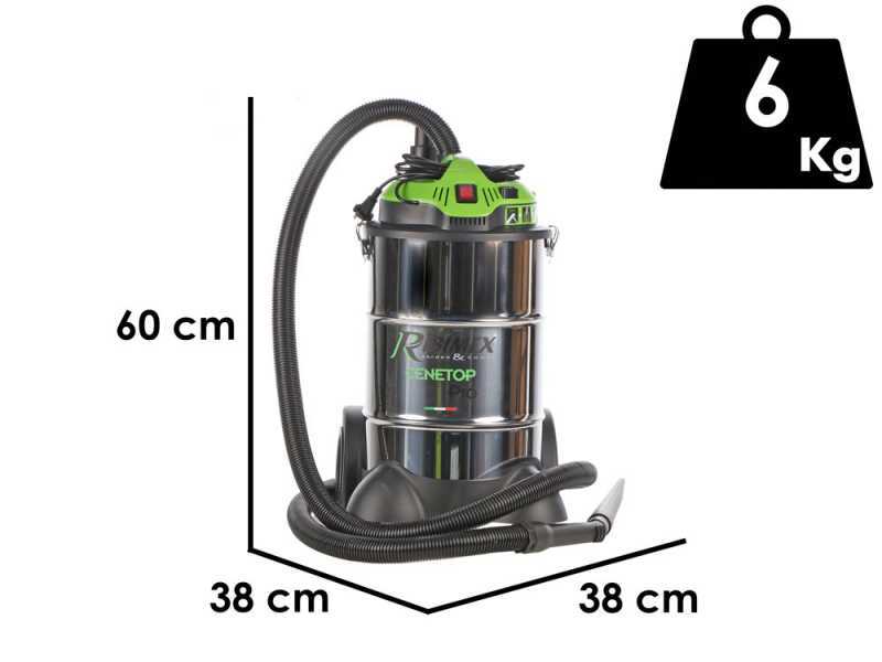 Ribimex Cenetop PRO - Aschensauger mit Beh&auml;lter