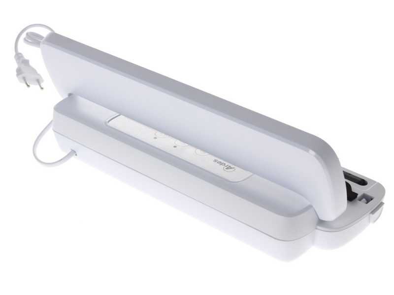 Ardes ERMETIK Compact Vakuumiergerät – 110 W, Für Trockene & Flüssige Lebensmittel – Inkl. 5 Beutel & 1 Rolle