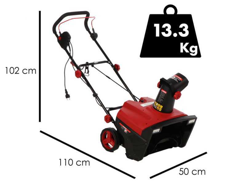 GeoTech ST-V 523 - Elektrische Schneefr&auml;se - 2300 W