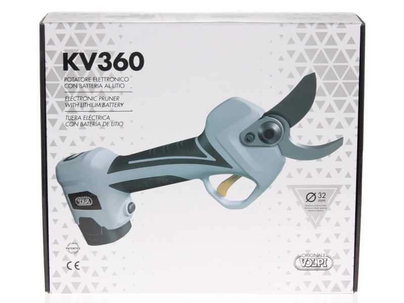 VOLPI KV360 - Akku-Baumschere - SOLO - OHNE AKKU UND LADEGER&Auml;T