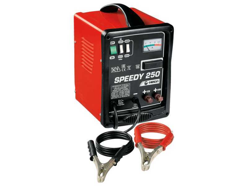 Helvi Speedy 250 - Ladeger&auml;t mit Starthilfe - 12/24V - 230V
