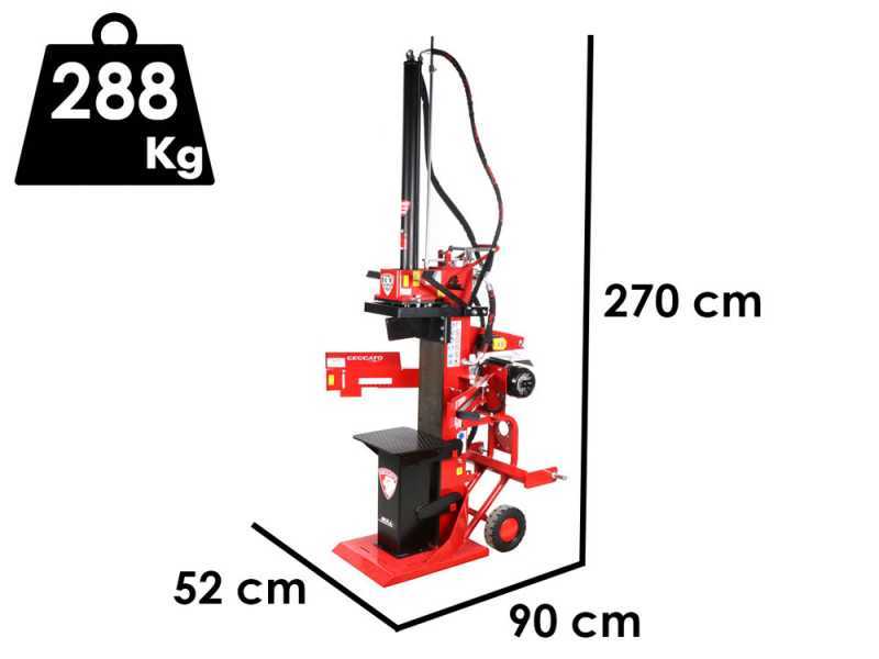 Ceccato olindo SPLE13TLT - elektrischer Holzspalter - stehend - 400V