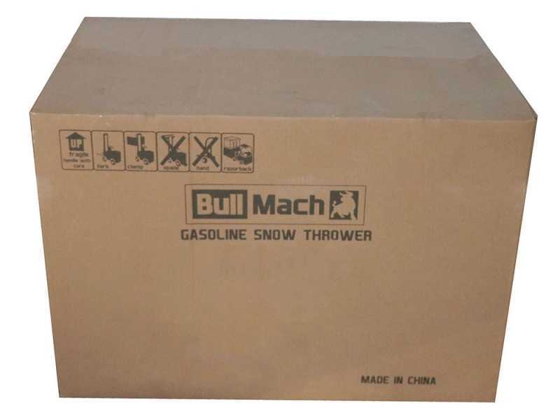 BullMach BM-SS 80 WEL - Benzin-Schneefr&auml;se mit Elektrostarter - Mehrzweckger&auml;t - Loncin H200