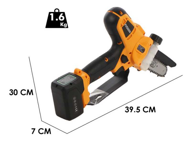 Volpi PVS5500 - Akku-Handkettens&auml;ge - 14.4V 4Ah