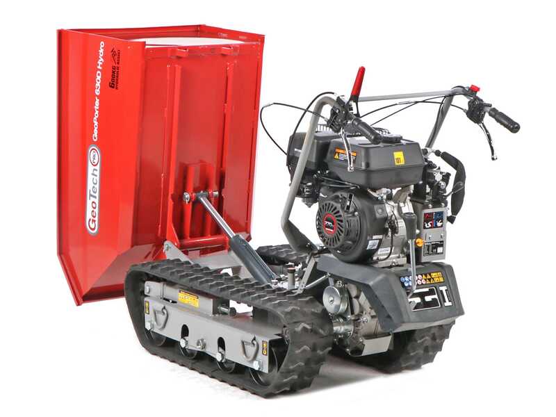 Geo Tech - Pro GeoPorter 630D Hydro - Raupendumper - Hydraulische ausziehbare Mulde 600Kg