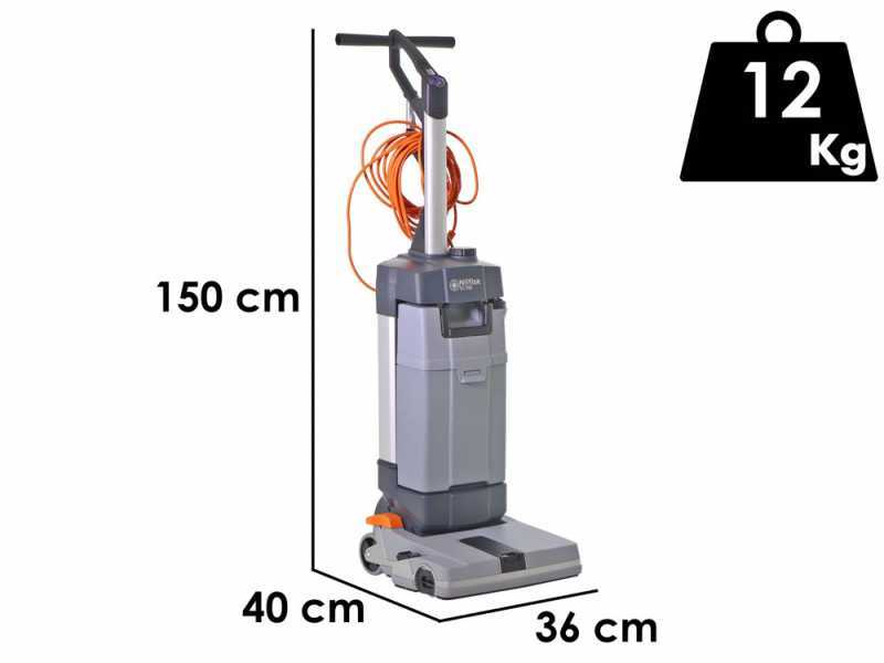 Nilfisk SC100 E base - Scheuersaugmaschine 3 in 1: Wischen, Abziehen und Saugen - 800 W