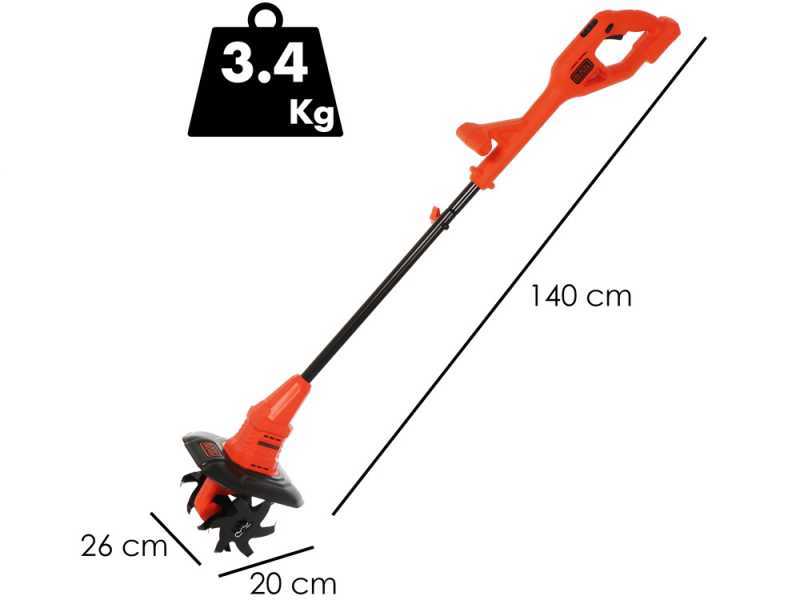 Black &amp; Decker BETL18B-XJ - Akku-Bodenhacke 18V - SOLO - OHNE AKKU UND LADEGER&Auml;T