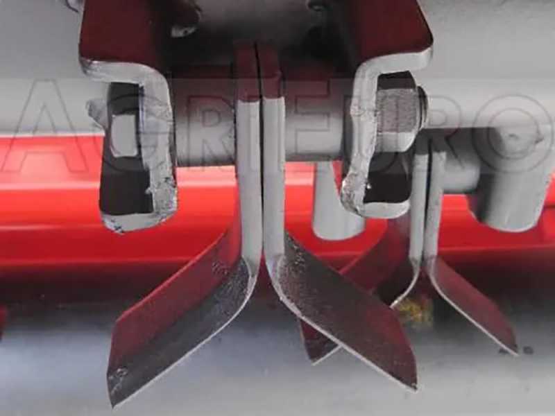 Mulcher f&uuml;r Kleintraktor FU 84 - leichte Baureihe - Zapfwelle dreht gegen den Uhrzeigersinn (linksdrehend)