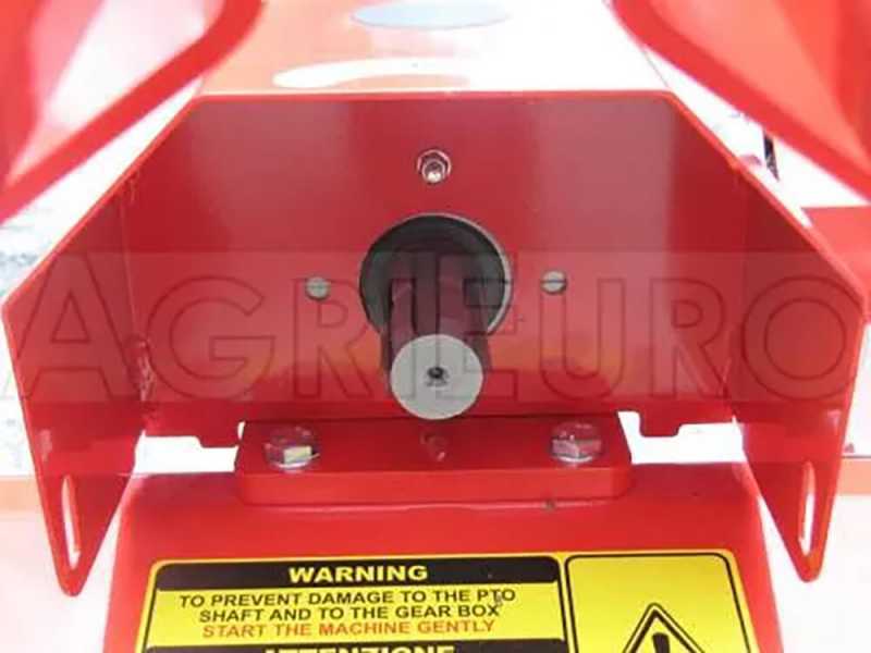 Mulcher f&uuml;r Kleintraktor FU 84 - leichte Baureihe - Zapfwelle dreht gegen den Uhrzeigersinn (linksdrehend)