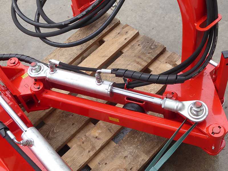 Seitlicher B&ouml;schungsmulcher mit Arm f&uuml;r Traktor, leichte Baureihe, AgriEuro FU SPECIAL 112 - f&uuml;r linksdrehende Zapfwelle (gegen Uhrzeigersinn)