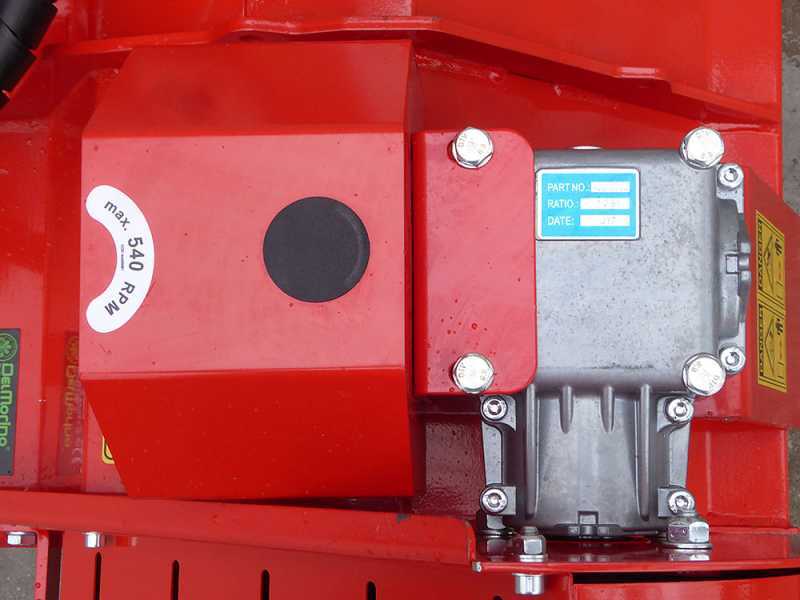 Seitlicher B&ouml;schungsmulcher mit Arm f&uuml;r Traktor, leichte Baureihe, AgriEuro FU SPECIAL 112 - f&uuml;r linksdrehende Zapfwelle (gegen Uhrzeigersinn)