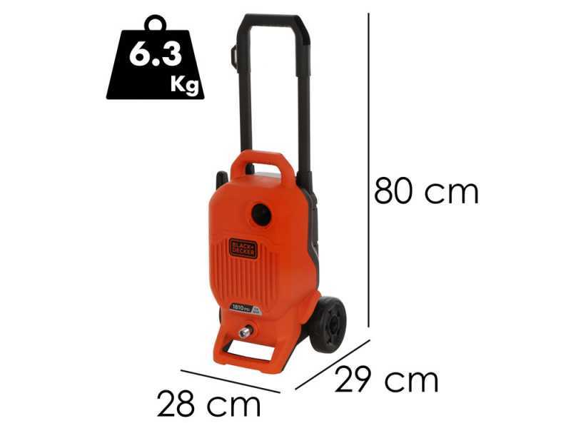Black &amp; Decker BEPW1700-QS - Kaltwasser-Hochdruckreiniger - 125 bar - 408 l/Std