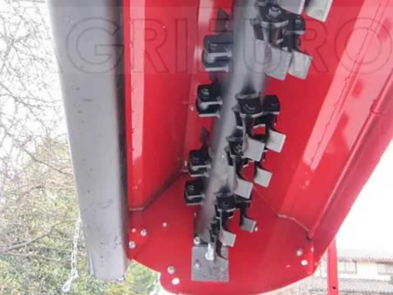 Premium Line FL 164 - Mulcher f&uuml;r Traktor - mittlere Baureihe - hydraulische Verschiebung - f&uuml;r linksdrehende Zapfwelle (gegen Uhrzeigersinn)