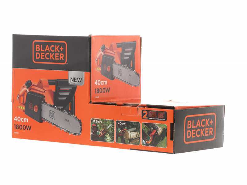 Black &amp; Decker BECS2245-QS - Elektro Kettens&auml;ge 2200 W - Schwert 45 cm