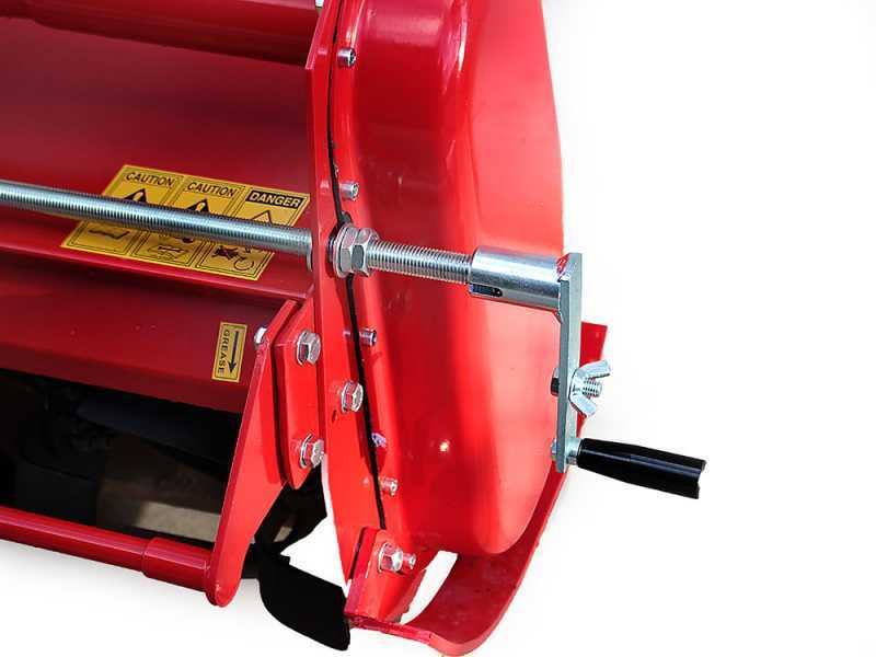 AgriEuro RS 145 - Mittelleichte Ackerfr&auml;se - mit Kit f&uuml;r die manuelle Verschiebung - f&uuml;r linksdrehende Zapfwelle (gegen Uhrzeigersinn)