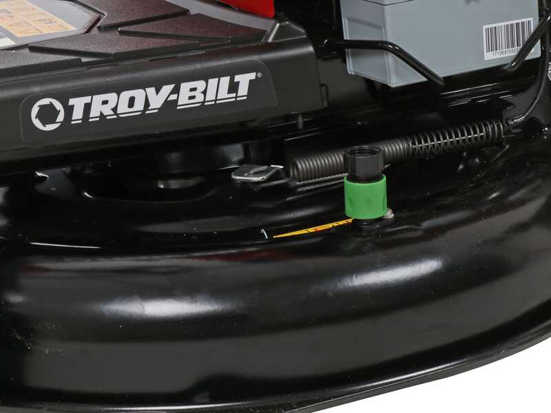 Troy-Bilt TB 76T-R - Aufsitzrasenm&auml;her - mit Fangkorb - 382 ccm Motor - Elektrostarter