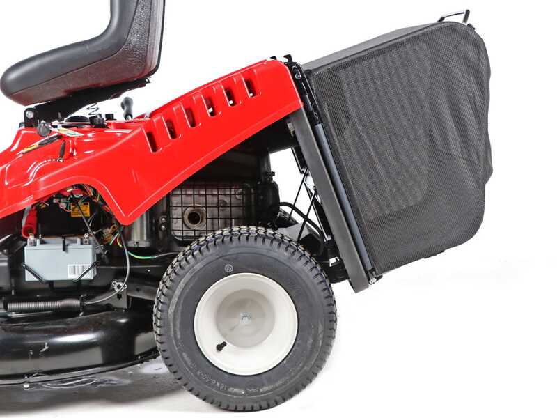 Troy-Bilt TB 76T-R - Aufsitzrasenm&auml;her - mit Fangkorb - 382 ccm Motor - Elektrostarter