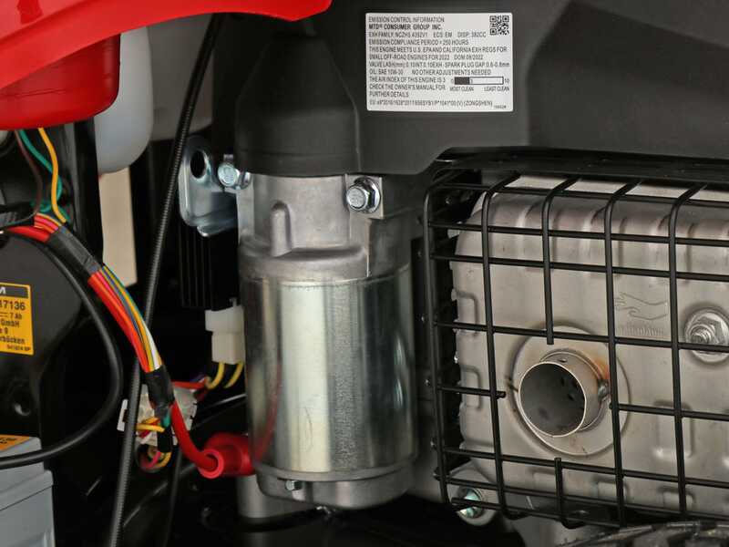 Troy-Bilt TB 76T-R - Aufsitzrasenm&auml;her - mit Fangkorb - 382 ccm Motor