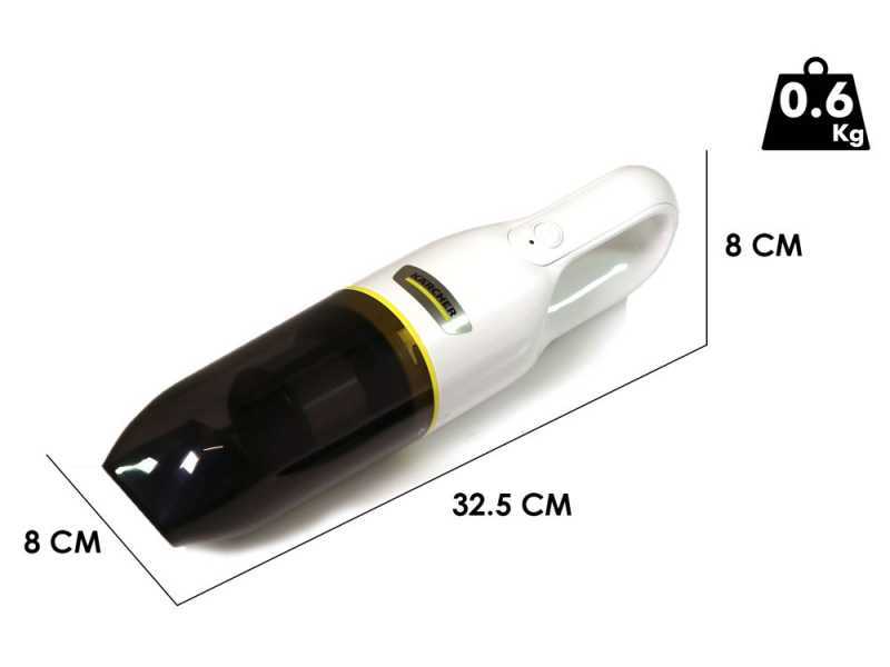 K&auml;rcher CVH 2 EU - 7.2 V - Handstaubsauger - 2 Ah