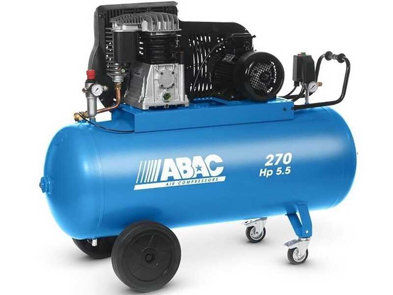 ABAC B5900B 270 CT5,5 - Profi-Kompressor mit Riemenantrieb - 400V - 270 l