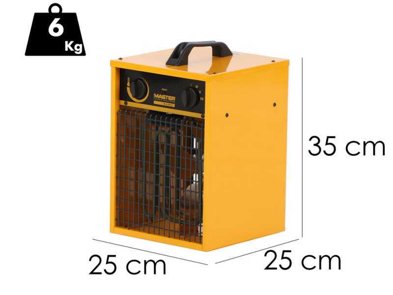 Master B 3.3 EPB - Elektro-Warmlufterzeuger mit Gebl&auml;se - Heizger&auml;t
