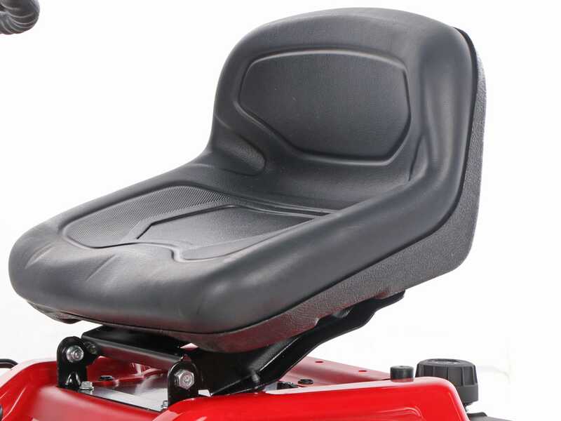 Troy-Bilt TB 60T-S SELECT - Aufsitzrasenm&auml;her - mit Seitenauswurf - 196 ccm Motor - Elektrostarter