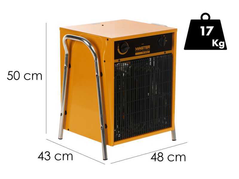 Master B 15 EPB - 400V Heizger&auml;t - Elektroheizer mit Gebl&auml;se
