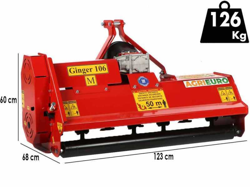 Premium Line GINGER 106 M - Mulcher f&uuml;r Traktor - leichte Reihe