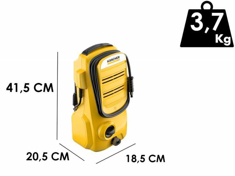 Kaltwasser-Hochdruckreiniger K&auml;rcher K2 Compact - 110 bar