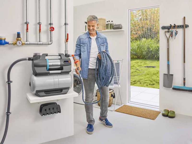 Gardena 6300 SilentComfort - Hauswasserwerk - Bedienung &uuml;ber Bluetooth 1050 W - 6.300 L/h