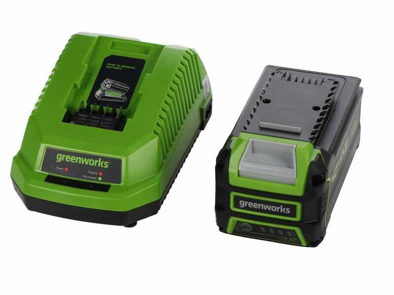 Greenworks GD40BVII - Akku-Laubbl&auml;ser/Laubsauger - SOLO - OHNE AKKU UND LADEGER&Auml;T