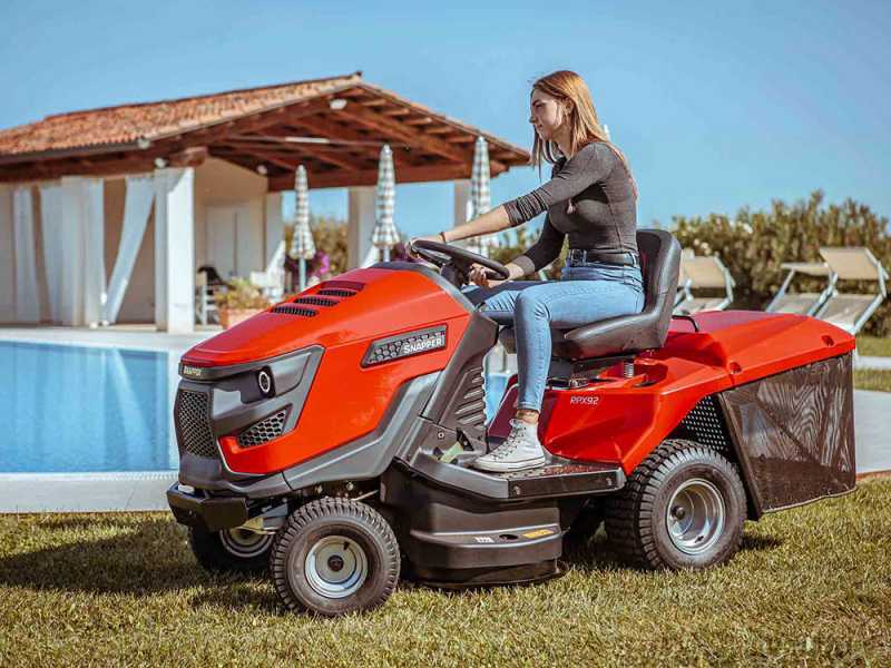 Snapper RPX92 - Rasentraktor - Briggs&amp;Stratton 656ccm - Fangkorb