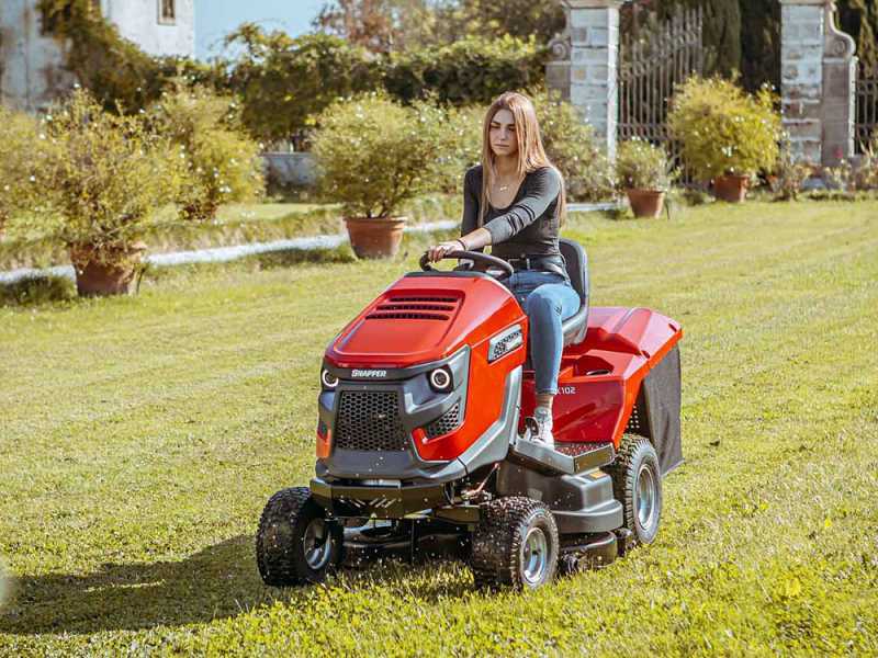 Snapper RPX102 - Rasentraktor - Briggs&amp;Stratton 656cc - Fangkorb