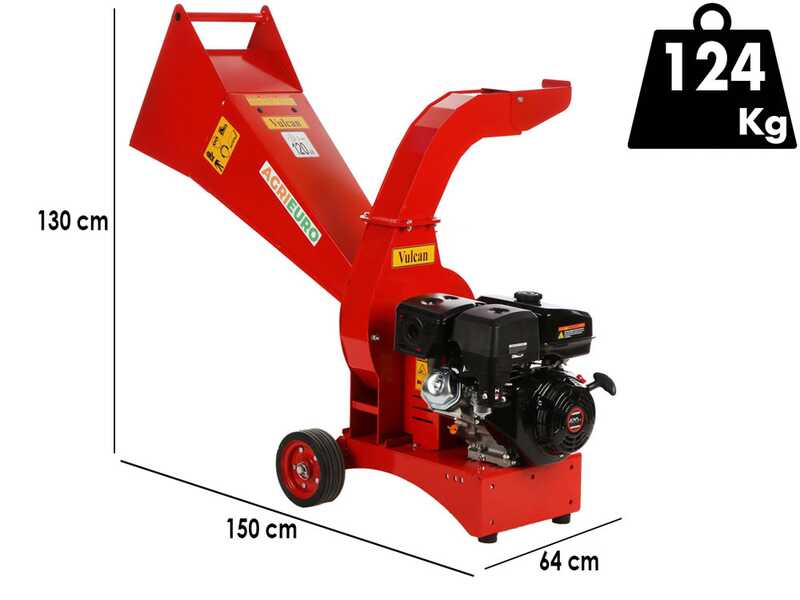 Top Line Vulcan - Benzin H&auml;cksler - Loncin G420 Motor