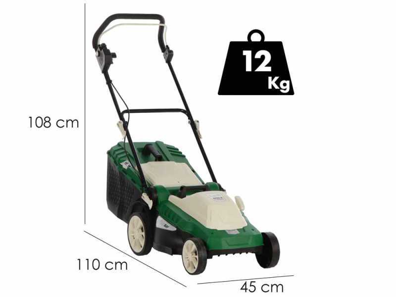 Greenbay SB-2000-42-M - Elektrorasenm&auml;her - 2000 W - Schnittbreite 42 cm