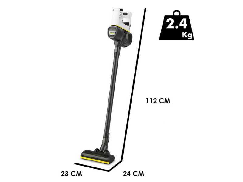 K&auml;rcher VC 4 Cordless - Akku-Stielstaubsauger - 21.6 V - 2.5 Ah