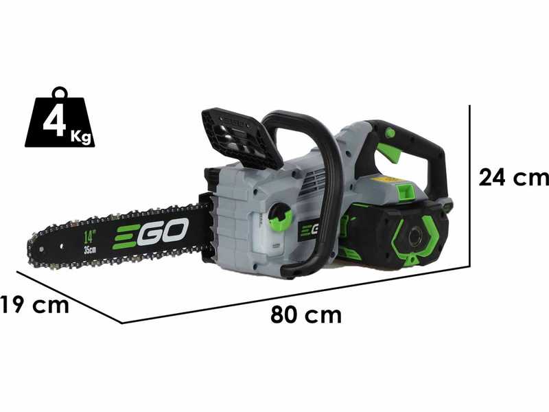 EGO CS1410E - Akku-Motors&auml;ge 56V - Schwert 35 cm - SOLO - ohne Akku und Ladeger&auml;t