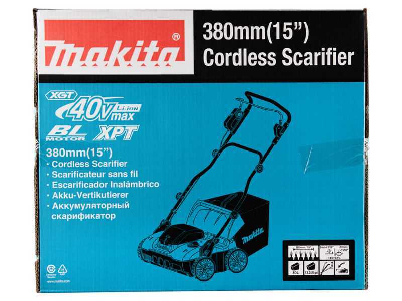 Makita UV001GM201 - Akku-Vertikutierer  40 V - 4Ah