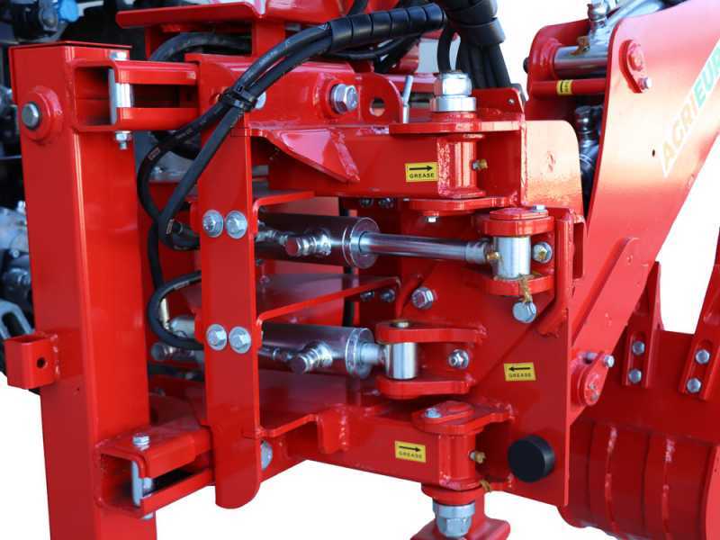 AgriEuro Top Line RES20 - Heckbagger f&uuml;r Traktor mit Seitenverschiebung