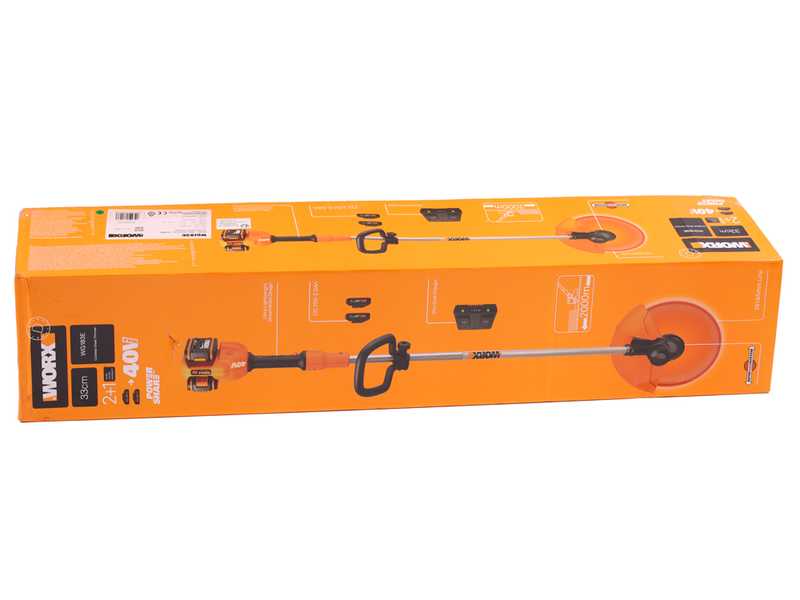 Worx WG183E - Akku-Motorsense - 40V - 2x20/2Ah