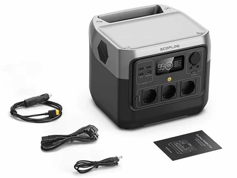 EcoFlow River 2 MAX - Tragbare Powerstation - 500W - 512Wh/25.6V