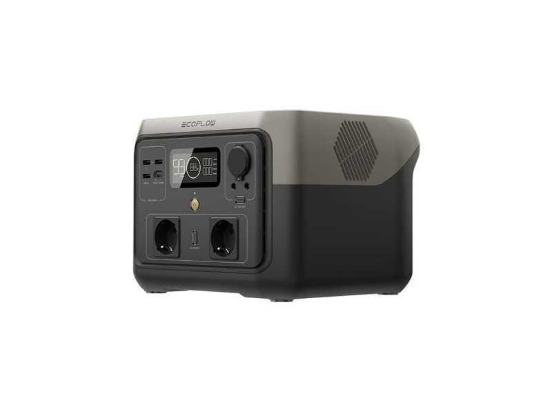 EcoFlow River 2 MAX - Tragbare Powerstation - 500W - 512Wh/25.6V